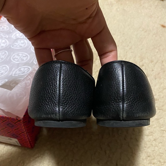 🔥🔥TORY BURCH FLAT BLACK 🔥🔥 9 1/2 - Picture 5 of 11